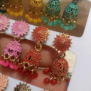 11 Jhumka Set On Special Diwali Offer Sale ❣️