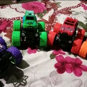 Pack Of 4 Mini Monster Truck Car Any Colour