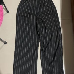 y2k pinstriped trousers