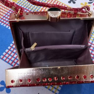 Red Hot Designer Bridal Bag