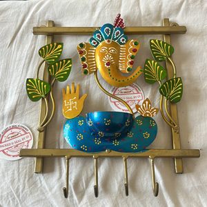 Iron Ganesha Key Holder/Hanger Premium Quality