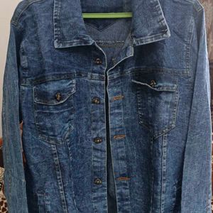 Denim Jacket With Brand New Condition No Damage