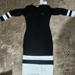 Round-Neck Bodycon Dress