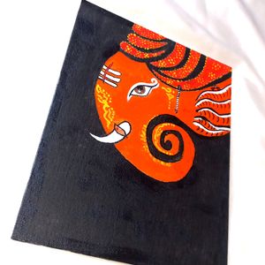 ganesha canvas painting 🙌