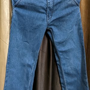 Blue Mid Rise Jeans For Boys