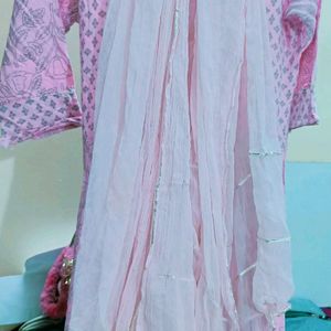 Baby Pink Colour Kurta Set