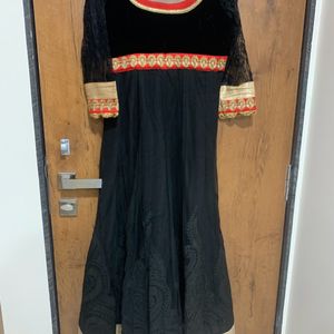 Black Anarkali Kurta