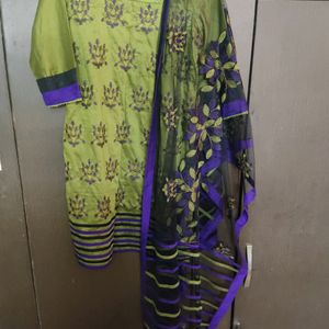 Designer Dupatta With Kurti