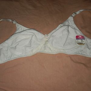 White Woman Bra New