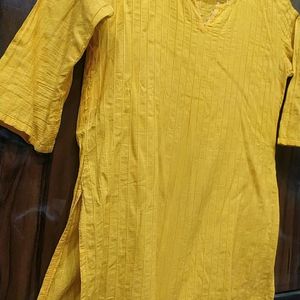 Yellow Short Kurta💛