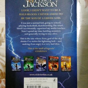 Percy Jackson and the lightning thief