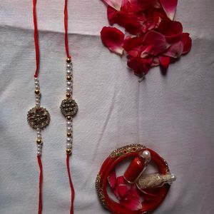 Rakhi Set With Roli & Akshat