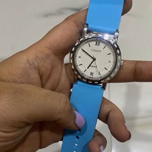 Amazing Blue Belt Watch