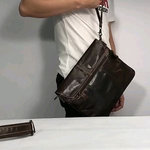 Pure Leather Laptop Bag Imported