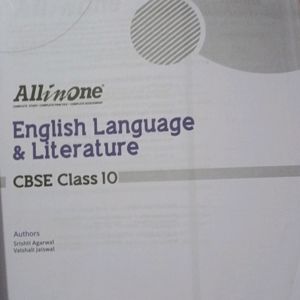 All In One English Literature And Language Book