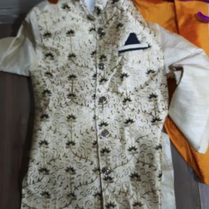 Birthday Or Puja Wear Boy Kurta & Dhoti Payajama