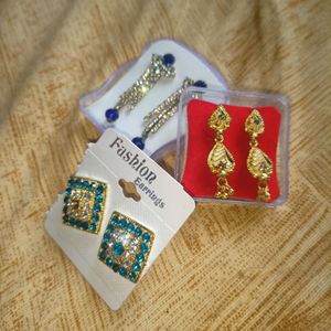 Combos Of 3 pcs Designer earrings....