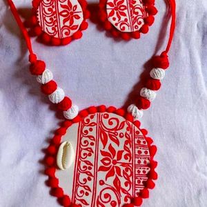 Fabric Jewelry Set No 19