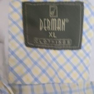 Men's pure cotton shirt