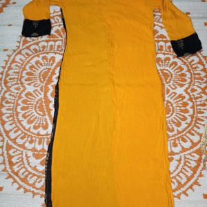 Beautiful Yellow Kurta..