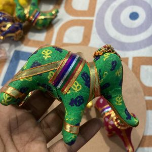 Elephants For Home Decor (pack Of 4)