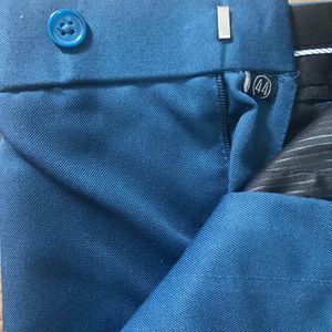 Peacock Blue 44 Formal Trouser