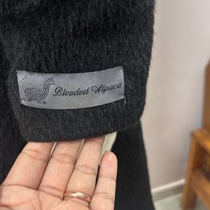 Alpaca Blend Soft Furry Overcoat