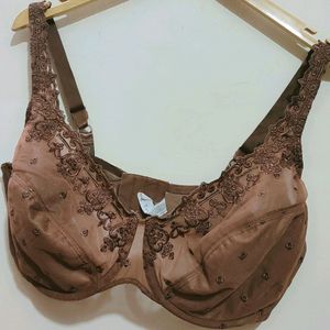 Brown Net Design Bra For Girl Or Woman 42 Bust