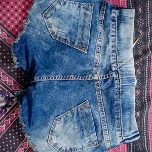 Denim Hot Pants