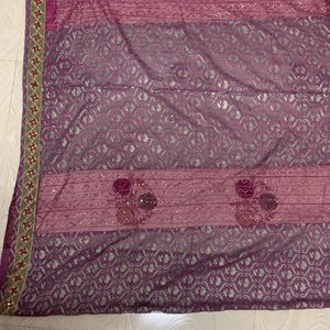 Brasso Net Saree