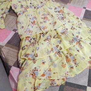 Midi Umbrella Dress For Girls