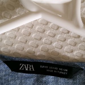 Zara Tie Sleeve Top