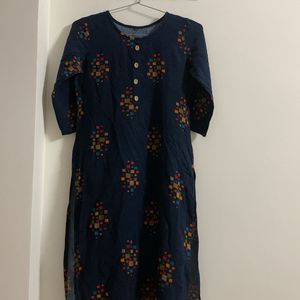 Dark Blue Kurta