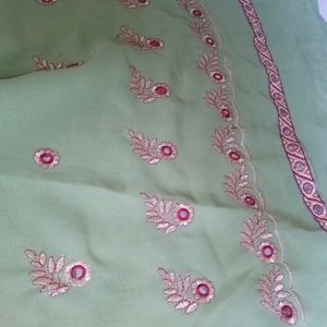 Embroidery Saree