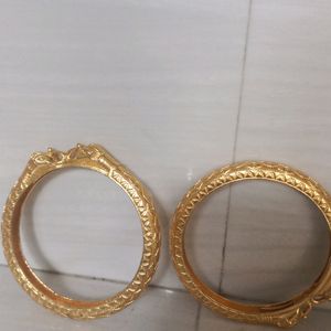 Fancy Gold Plated Bangles