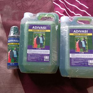 Adivasi Shampoo 2ltr And Adivas Hair Oil