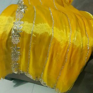 Beautiful handwork  New Saree