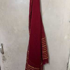 Red Dupatta