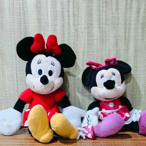 Imported Mini Mouse 🐭 Sister Combo Plushies Toys