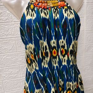 We Did Neck Beach Dress For Small Size Women