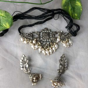 Oxidised  Necklace  Set