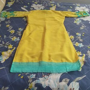 Yellow  Salwar Suit