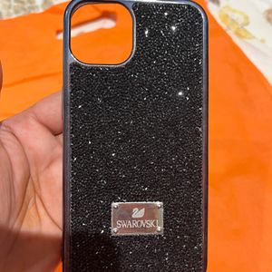 Iphone 13 Black Shimmer Sparkling Swarovski Case
