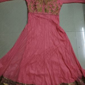 Pink Anarkali