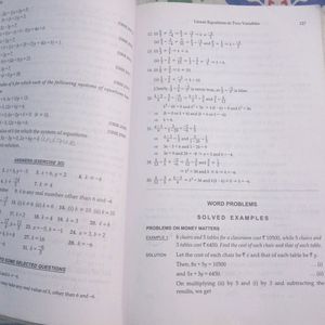 Class 9th And 10th Maths Book