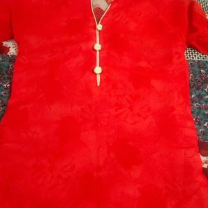 Red Kurta