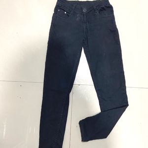 Vestment Black Cotton Jeans