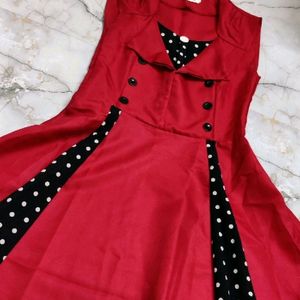 Red Retro Frock
