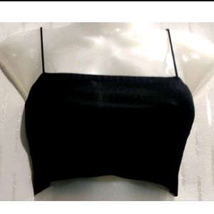 🎀Black Crop Top 🎀 From Womens 🎀🌹🛍️ length/12