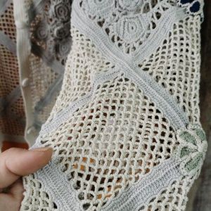 Women Lace Crochet Cardigan